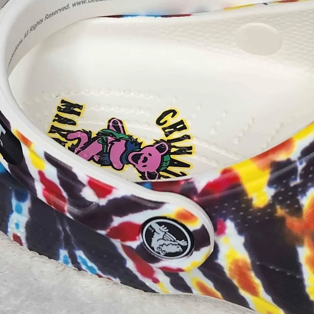 CROCS grateful dead